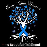 Pinwheels Blue Ribbon Child Abuse Prevention Awareness Gift Coffee Mug thumb 5