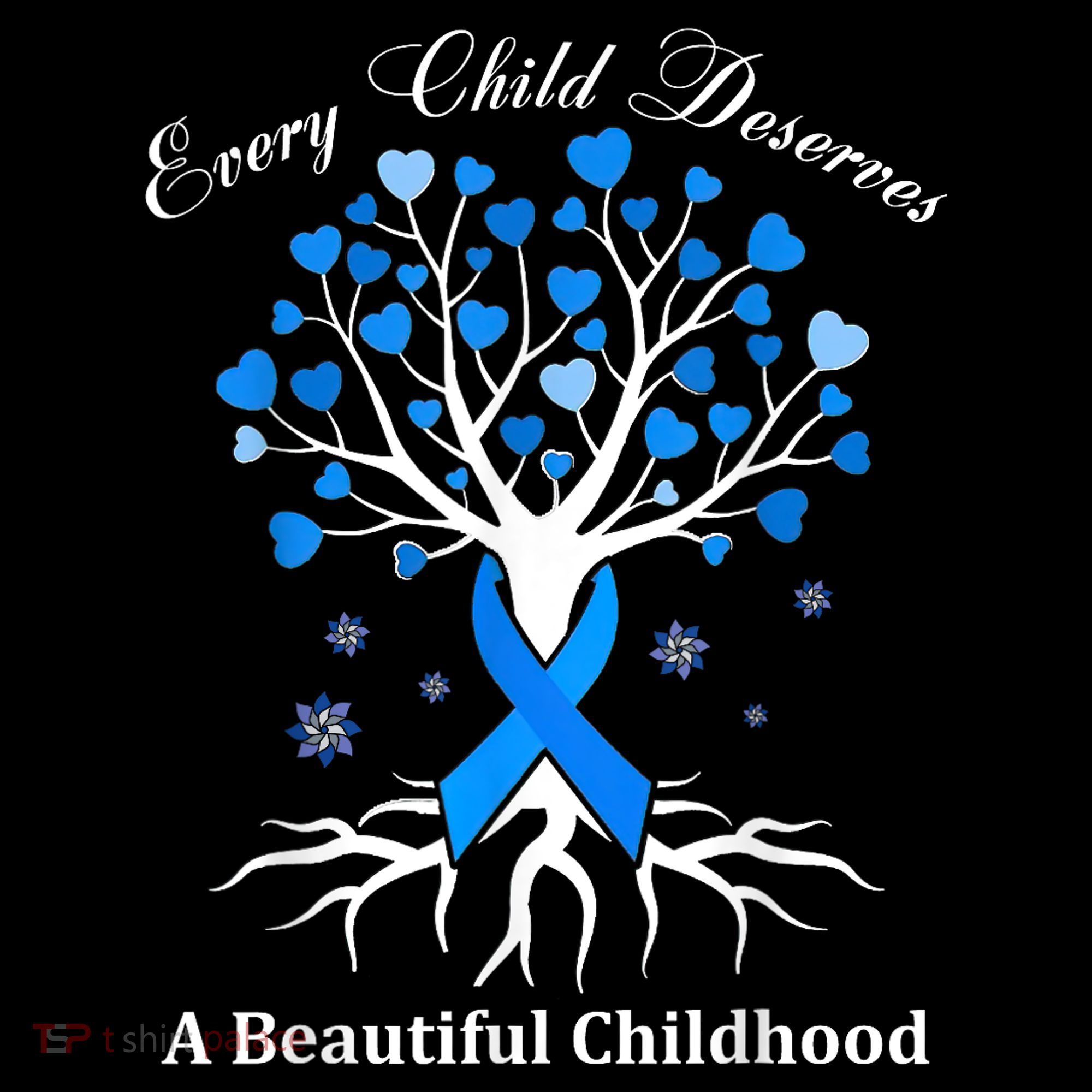 Pinwheels Blue Ribbon Child Abuse Prevention Awareness Gift Coffee Mug