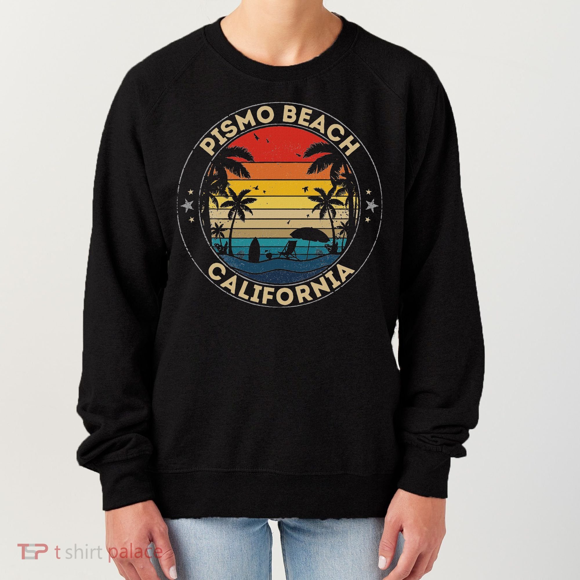 Pismo Beach Souvenir California Reminder Women's Sweatshirt
