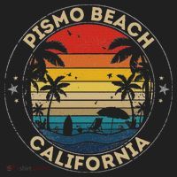 Pismo Beach Souvenir California Reminder Women's Sweatshirt thumb 2