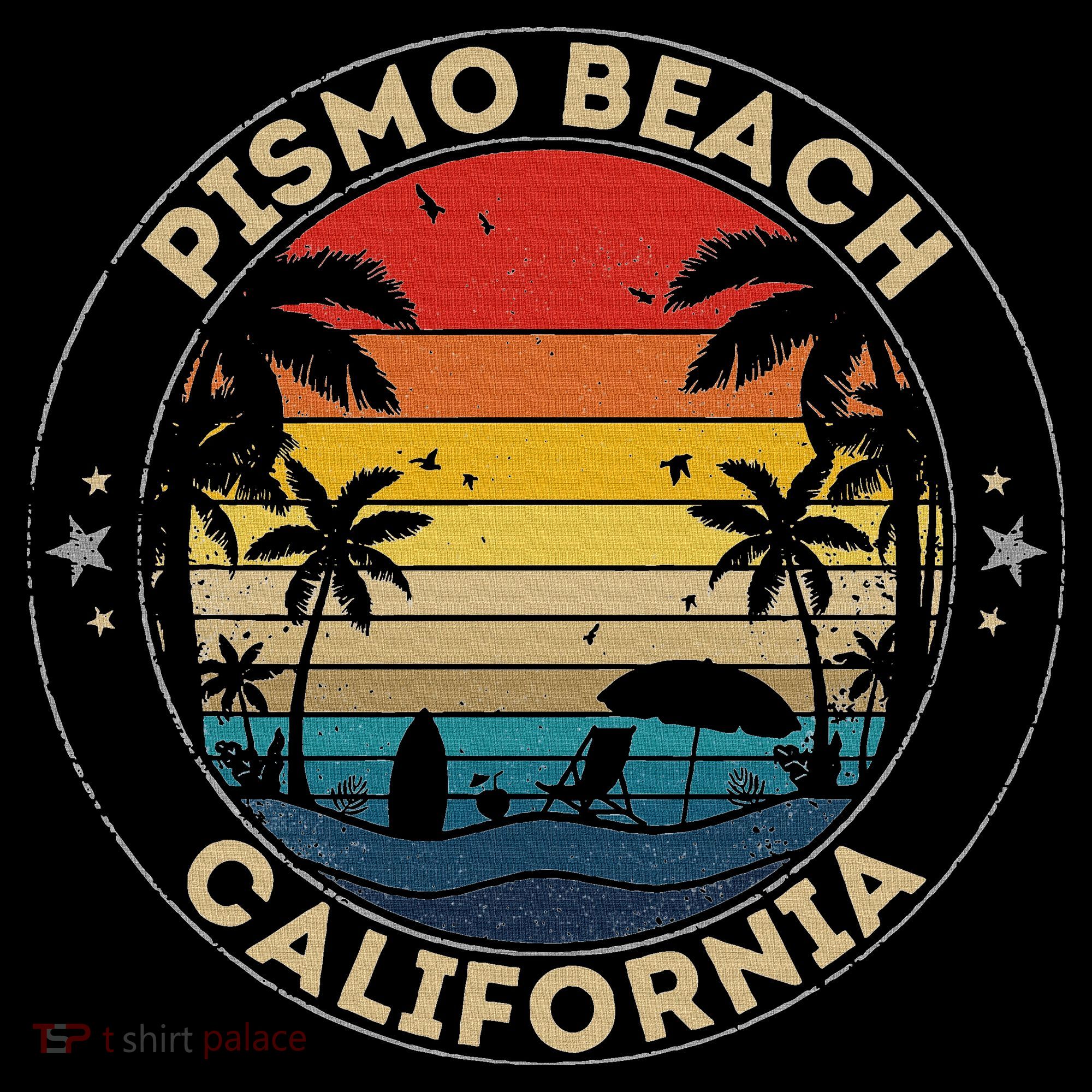 Pismo Beach Souvenir California Reminder Ornament