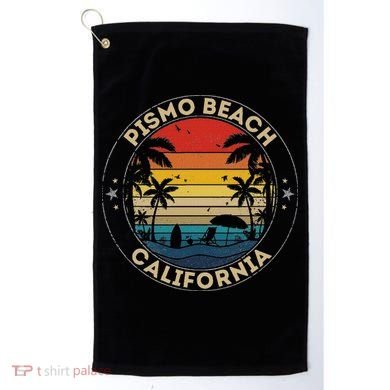 Pismo Beach Souvenir California Reminder Golf Towel