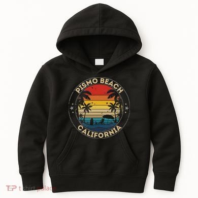 Pismo Beach Souvenir California Reminder Kids Hoodie