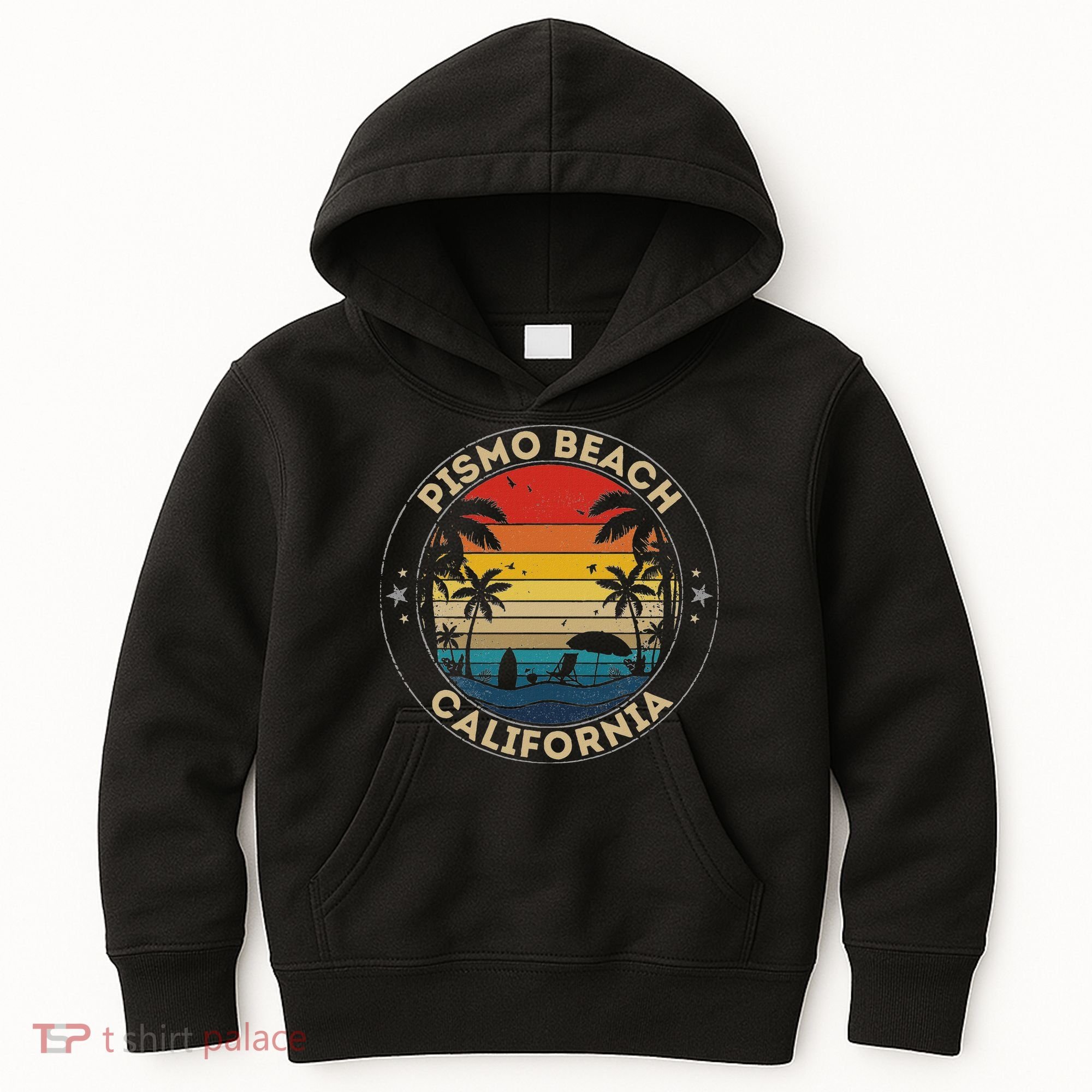 Pismo Beach Souvenir California Reminder Kids Hoodie