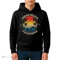 Pismo Beach Souvenir California Reminder Kids Hoodie thumb 4