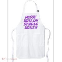 Pussy Builds Strong Bones Apron thumb 0