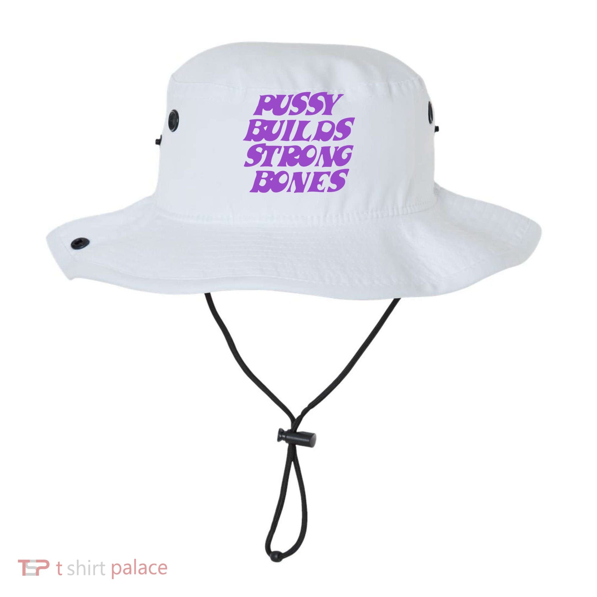 Pussy Builds Strong Bones Bucket Hat