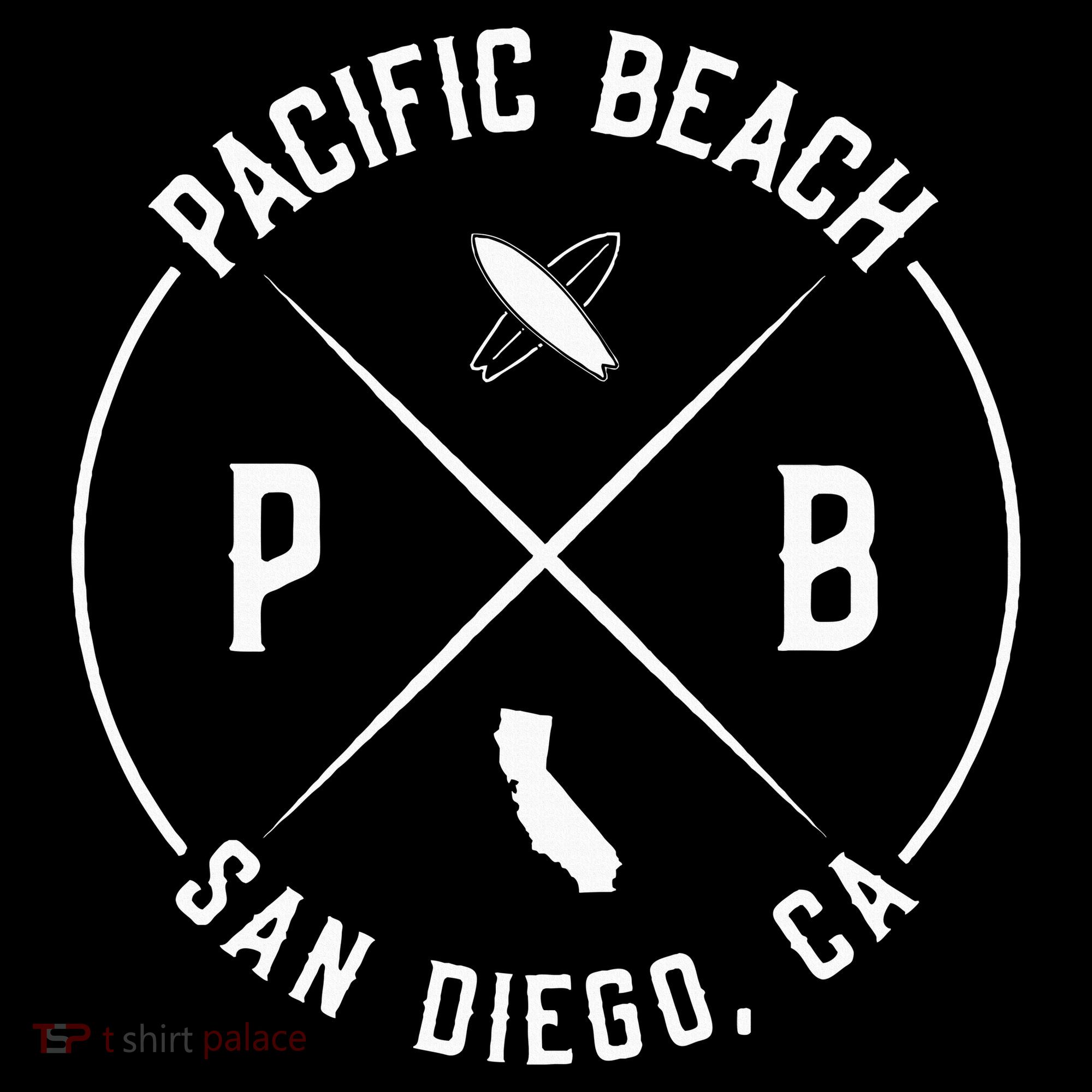Pacific Beach San Diego California Pb San Diego Women's Hoodie