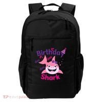 Pink Birthday Shark Doo Doo Doo Backpack thumb 0