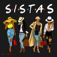 Proud Black Sistas Queen Melanin Afro African American Great Gift Women's Hoodie thumb 2