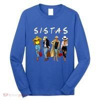 Proud Black Sistas Queen Melanin Afro African American Great Gift Long Sleeve Shirt thumb 0