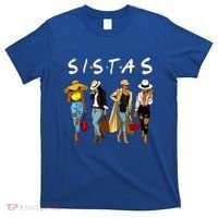 Proud Black Sistas Queen Melanin Afro African American Great Gift T-Shirt thumb 0