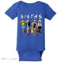 Proud Black Sistas Queen Melanin Afro African American Great Gift Baby Bodysuit thumb 0