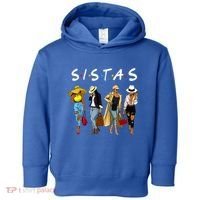 Proud Black Sistas Queen Melanin Afro African American Great Gift Toddler Hoodie thumb 0