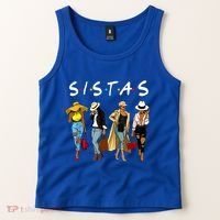 Proud Black Sistas Queen Melanin Afro African American Great Gift Tank Top thumb 2