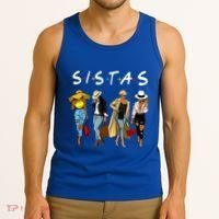 Proud Black Sistas Queen Melanin Afro African American Great Gift Tank Top thumb 3