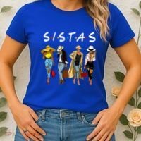 Proud Black Sistas Queen Melanin Afro African American Great Gift Women's T-Shirt thumb 2