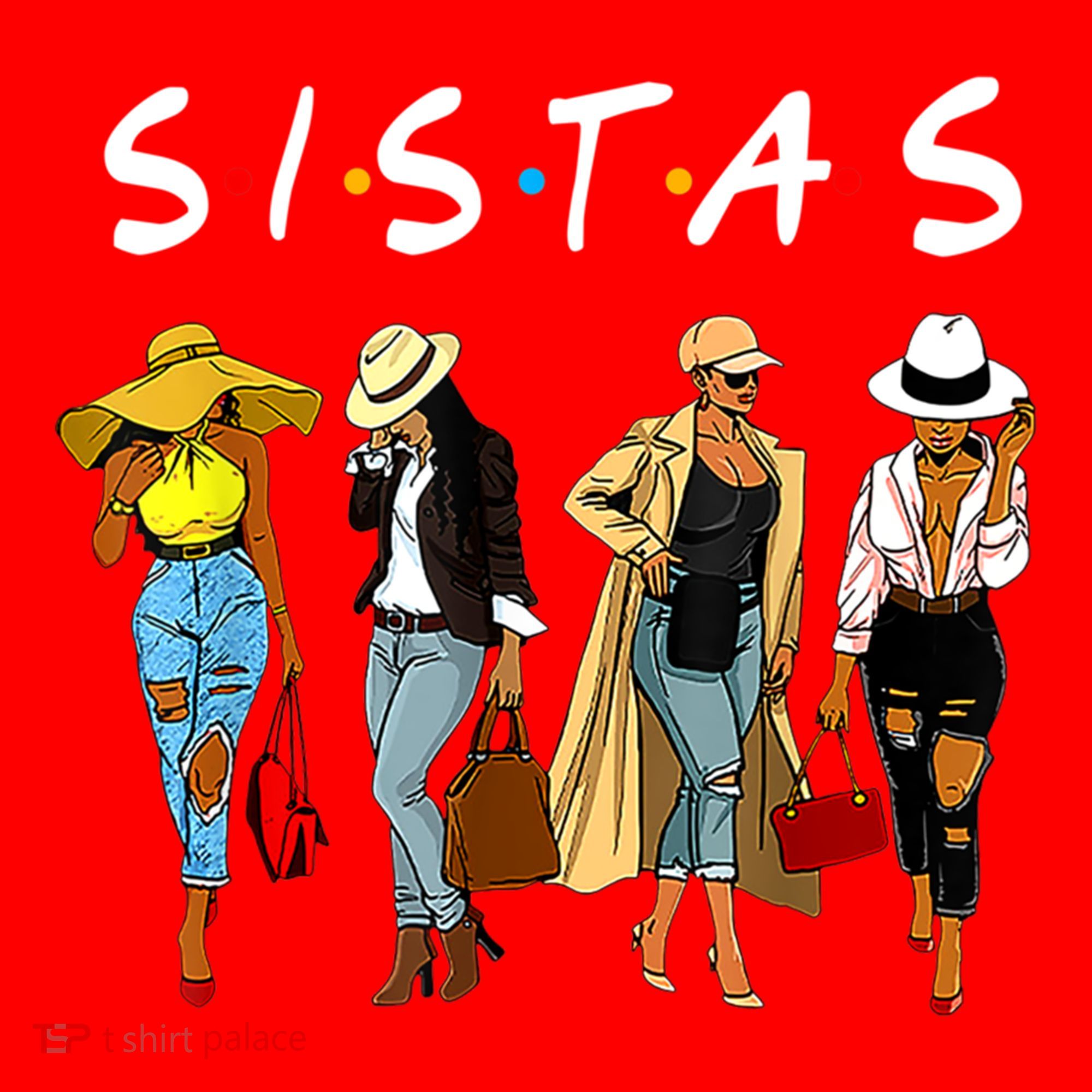 Proud Black Sistas Queen Melanin Afro African American Great Gift Santa Hat