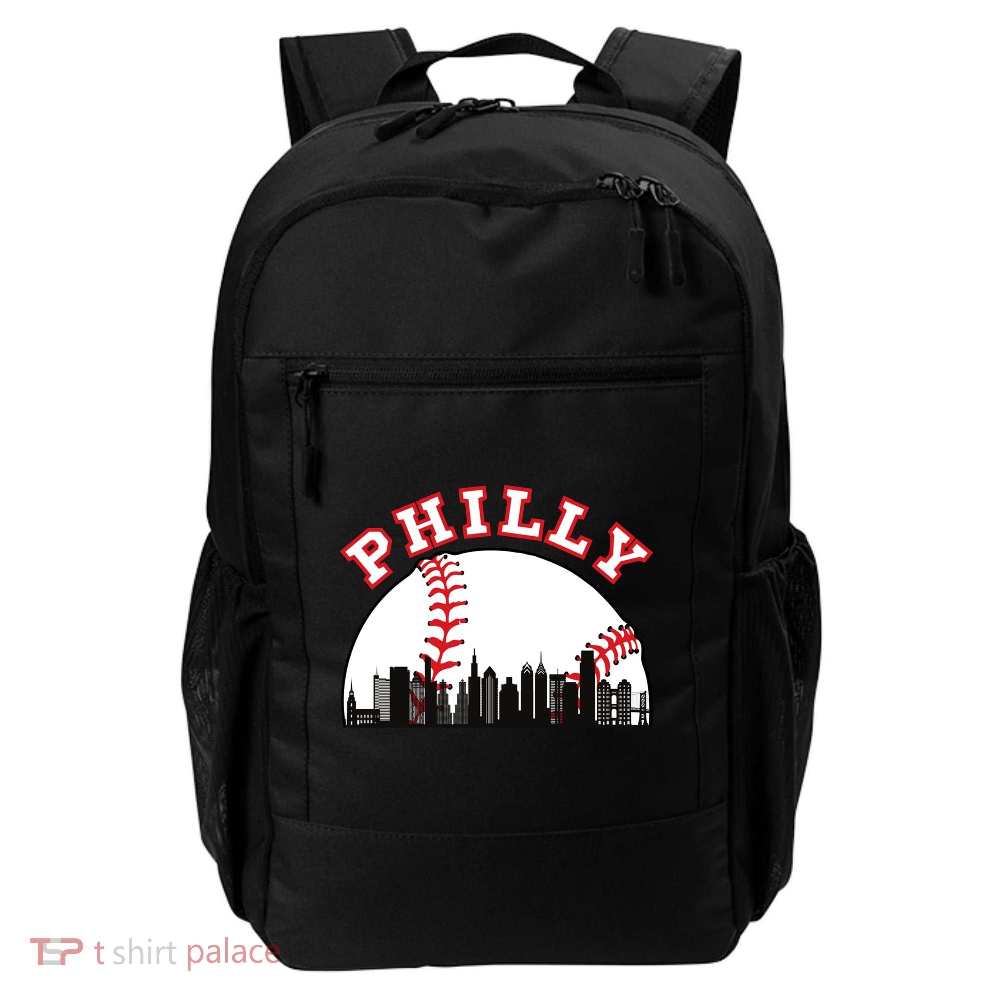 Philly Baseball Shirt Philadelphia Baseball PA Cityscape Skyline Backpack