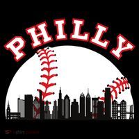 Philly Baseball Shirt Philadelphia Baseball PA Cityscape Skyline Coffee Mug thumb 5
