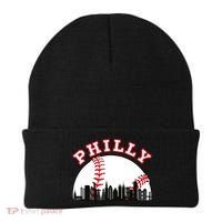 Philly Baseball Shirt Philadelphia Baseball PA Cityscape Skyline Beanie thumb 0