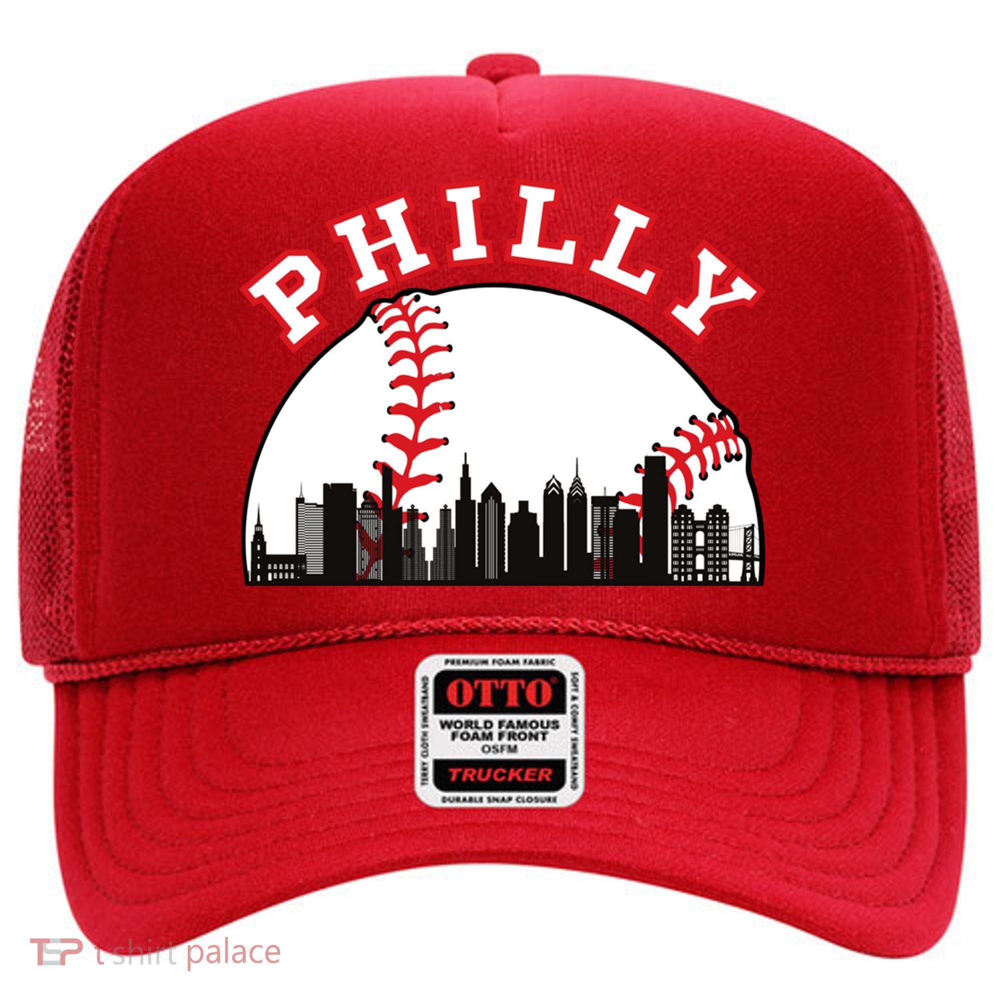 Philly Baseball Shirt Philadelphia Baseball PA Cityscape Skyline Hat