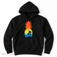 Pineapple Summer Sunset Beach Hoodie thumb 0