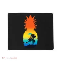 Pineapple Summer Sunset Beach Mousepad thumb 0