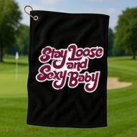 Philadelphia Baseball Stay Loose And Sexy Golf Towel thumb 1