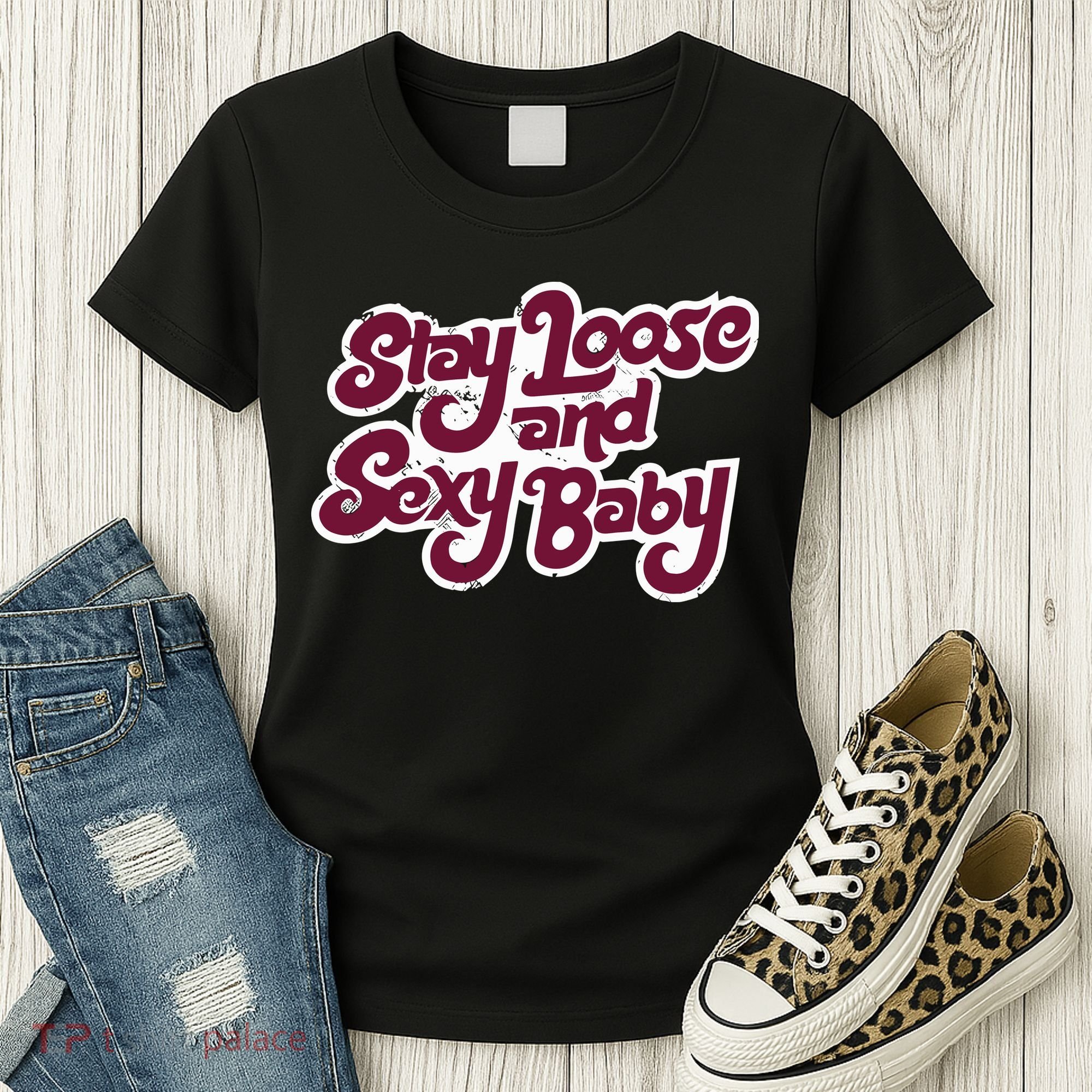 Philadelphia Baseball Stay Loose And Sexy Women's T-Shirt