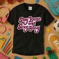 Philadelphia Baseball Stay Loose And Sexy Kids T-Shirt thumb 3