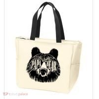 Papa Bear Sunglasses Father's Day Dad Grandpa Tote Bag thumb 3