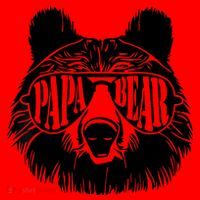 Papa Bear Sunglasses Father's Day Dad Grandpa Santa Hat thumb 1