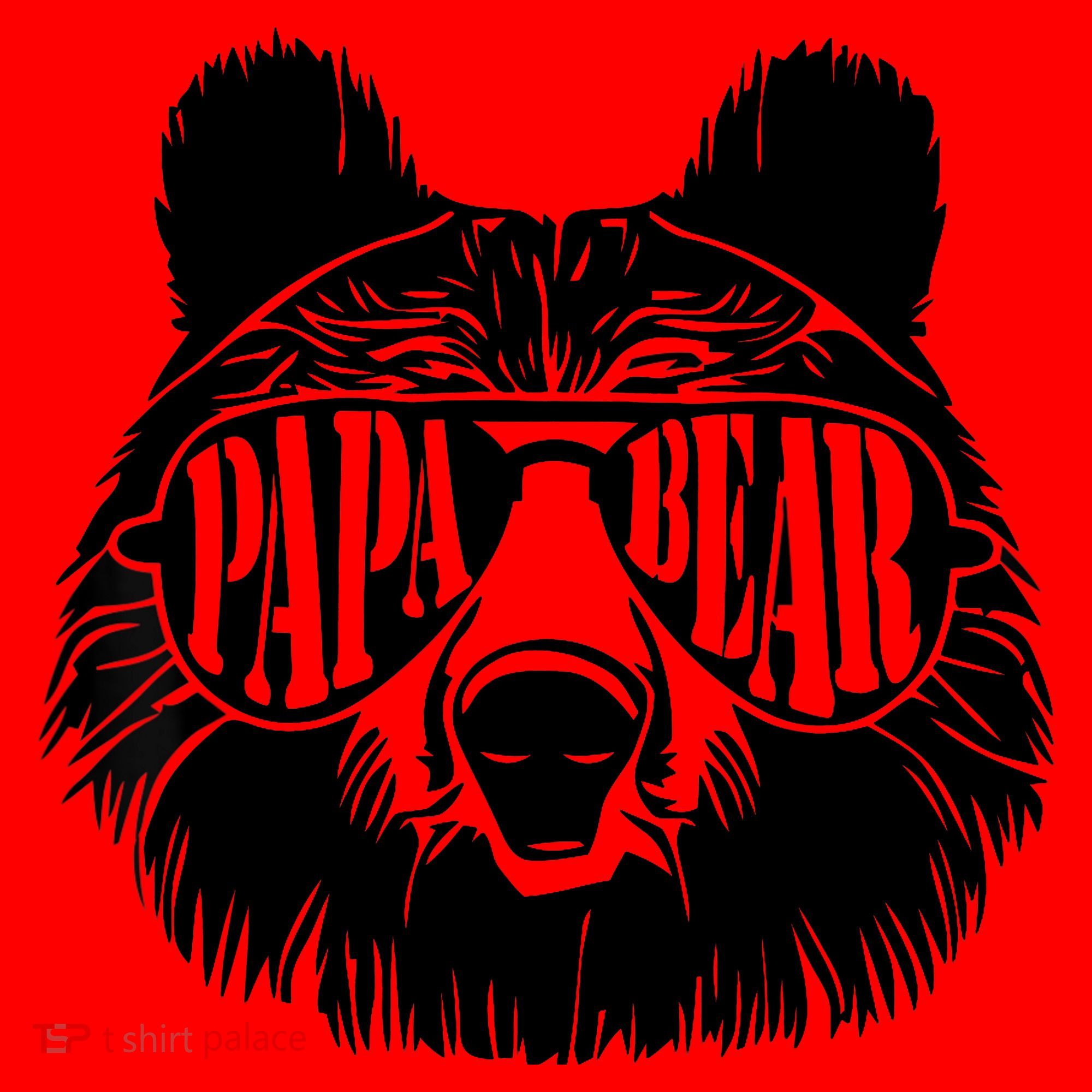 Papa Bear Sunglasses Father's Day Dad Grandpa Santa Hat