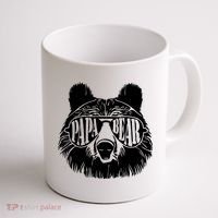 Papa Bear Sunglasses Father's Day Dad Grandpa Coffee Mug thumb 1