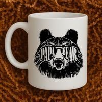 Papa Bear Sunglasses Father's Day Dad Grandpa Coffee Mug thumb 2