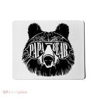 Papa Bear Sunglasses Father's Day Dad Grandpa Mousepad thumb 0
