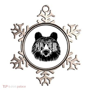 Papa Bear Sunglasses Father's Day Dad Grandpa Ornament