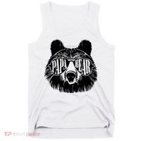 Papa Bear Sunglasses Father's Day Dad Grandpa Tank Top thumb 0