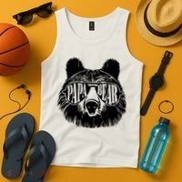 Papa Bear Sunglasses Father's Day Dad Grandpa Tank Top thumb 4