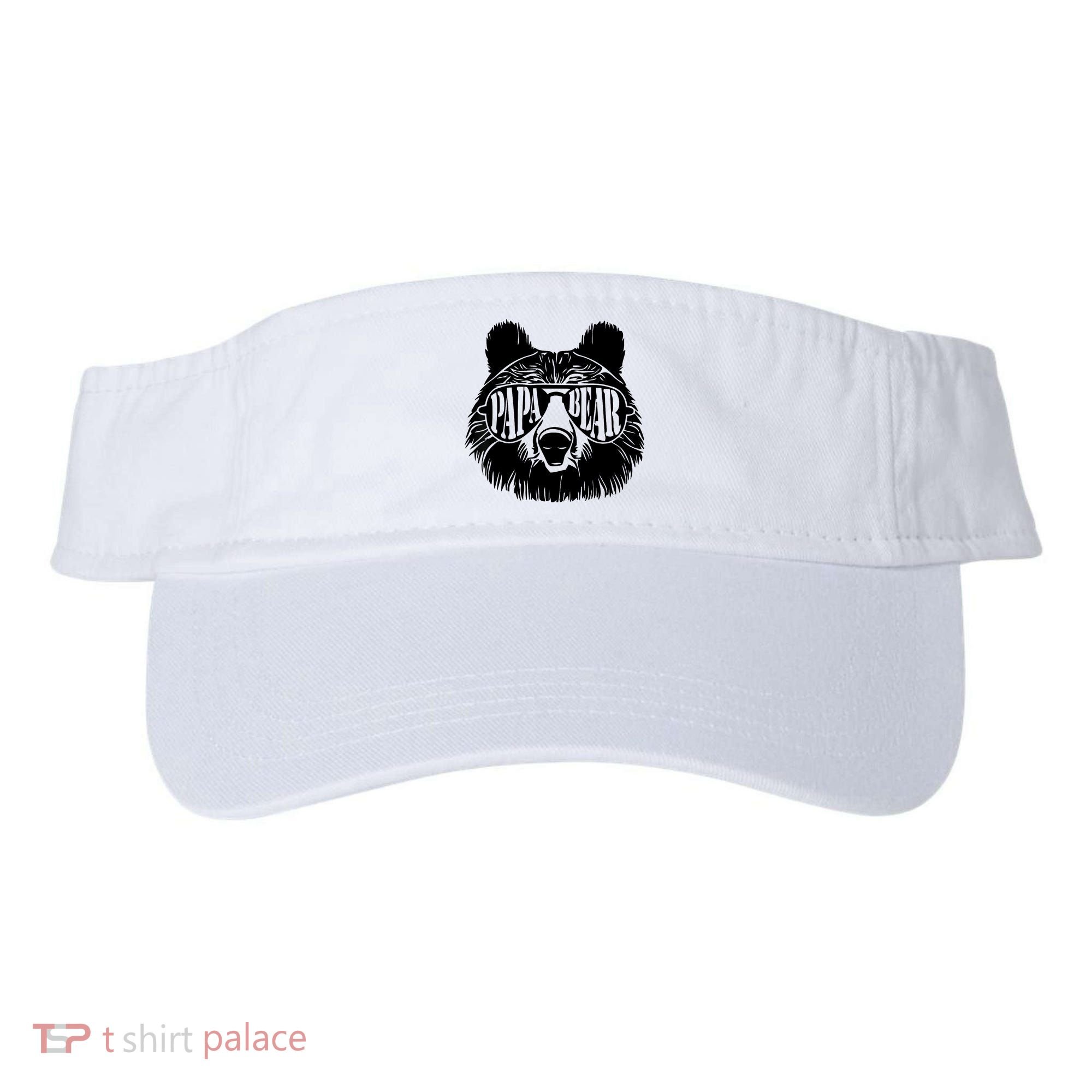 Papa Bear Sunglasses Father's Day Dad Grandpa Visor