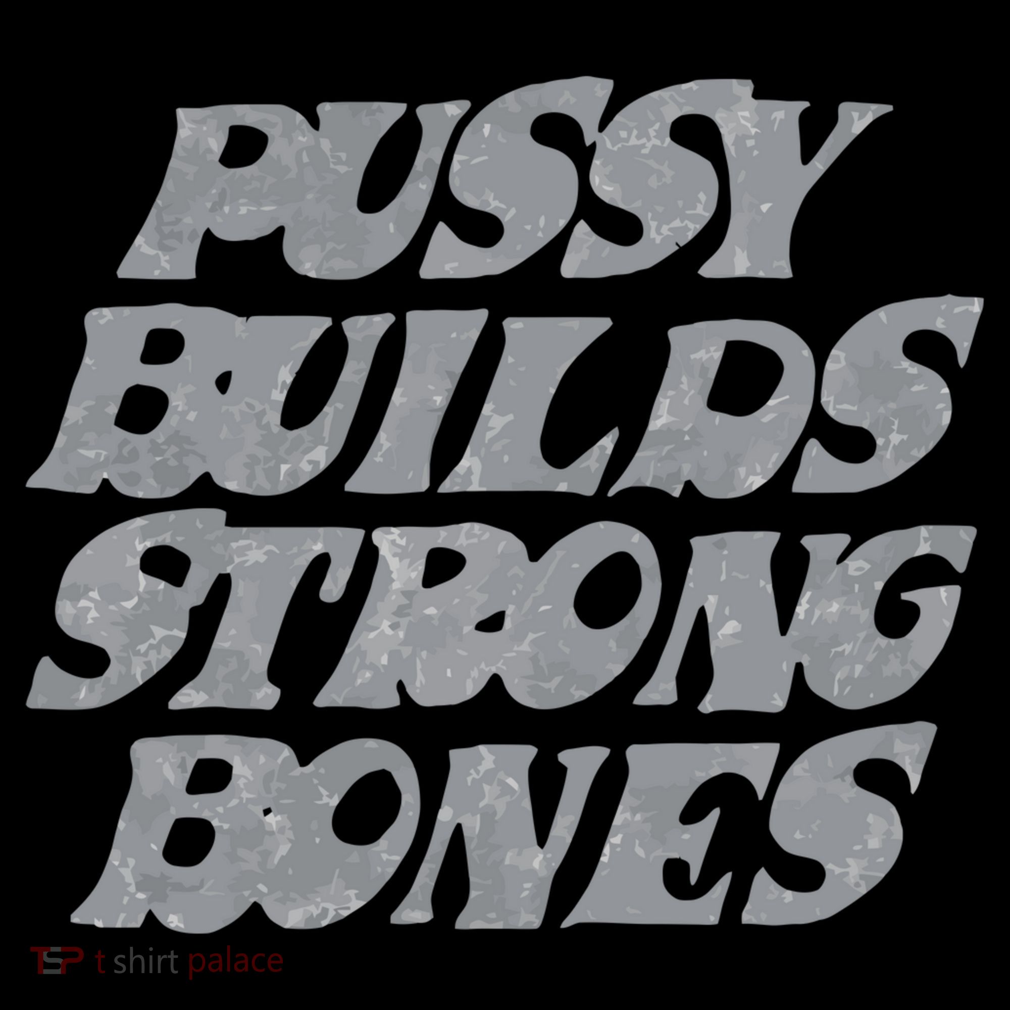 Pussy Builds Strong Bones Funny Meme Tote Bag