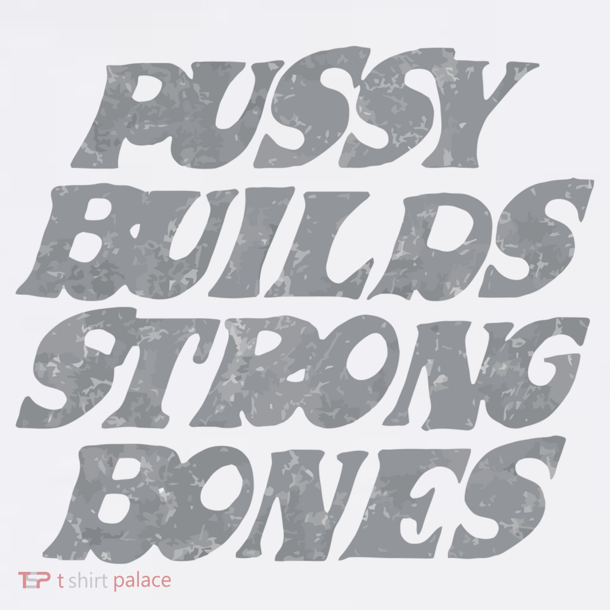 Pussy Builds Strong Bones Funny Meme Apron