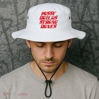 Pussy Builds Strong Bones Bucket Hat thumb 2