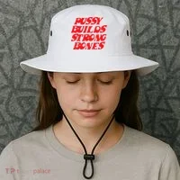 Pussy Builds Strong Bones Bucket Hat thumb 3
