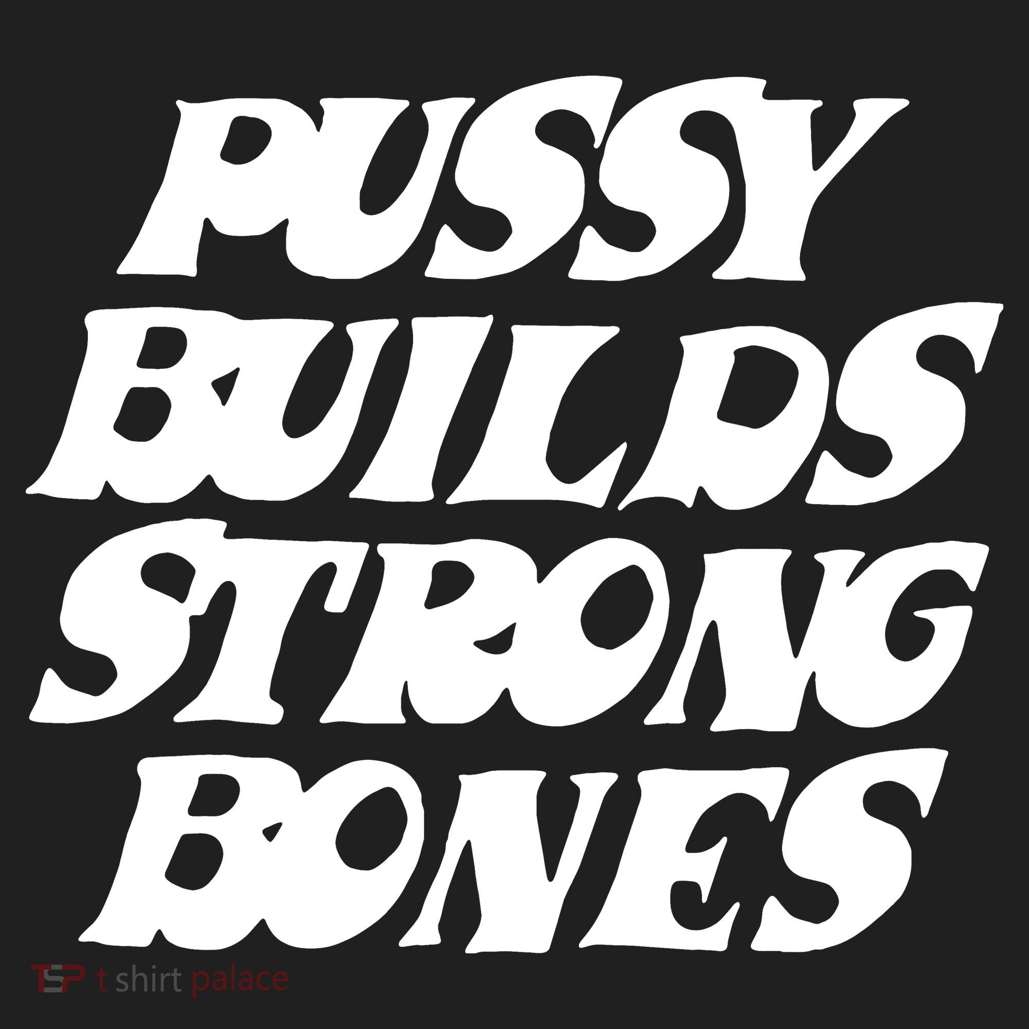 Pussy Builds Strong Bones Funny Meme Beanie