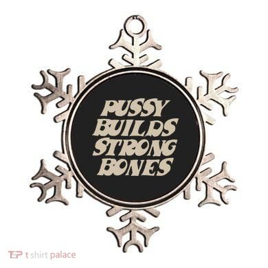 Pussy Builds Strong Bones Ornament