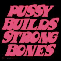 Pussy Builds Strong Bones Bucket Hat thumb 4