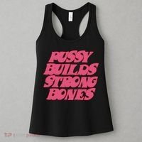 Pussy Builds Strong Bones Women's Tank Top thumb 3
