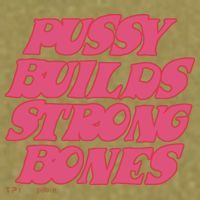 Pussy Builds Strong Bones Garment-Dyed Women's Muscle Tee thumb 6